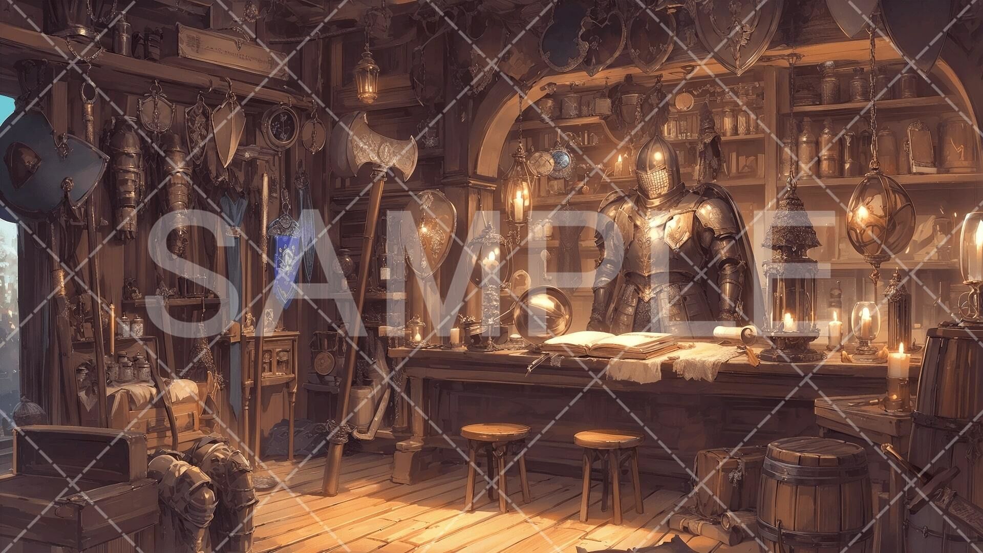 サンプル画像3:【背景素材集】TRPG・ADV向け素材（10セット分:30枚）［003］(テラシュールウェア) [d_468581]