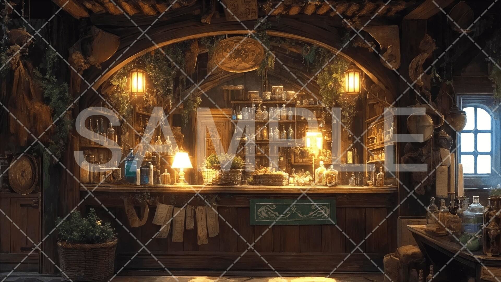 サンプル画像5:【背景素材集】TRPG・ADV向け素材（10セット分:30枚）［003］(テラシュールウェア) [d_468581]