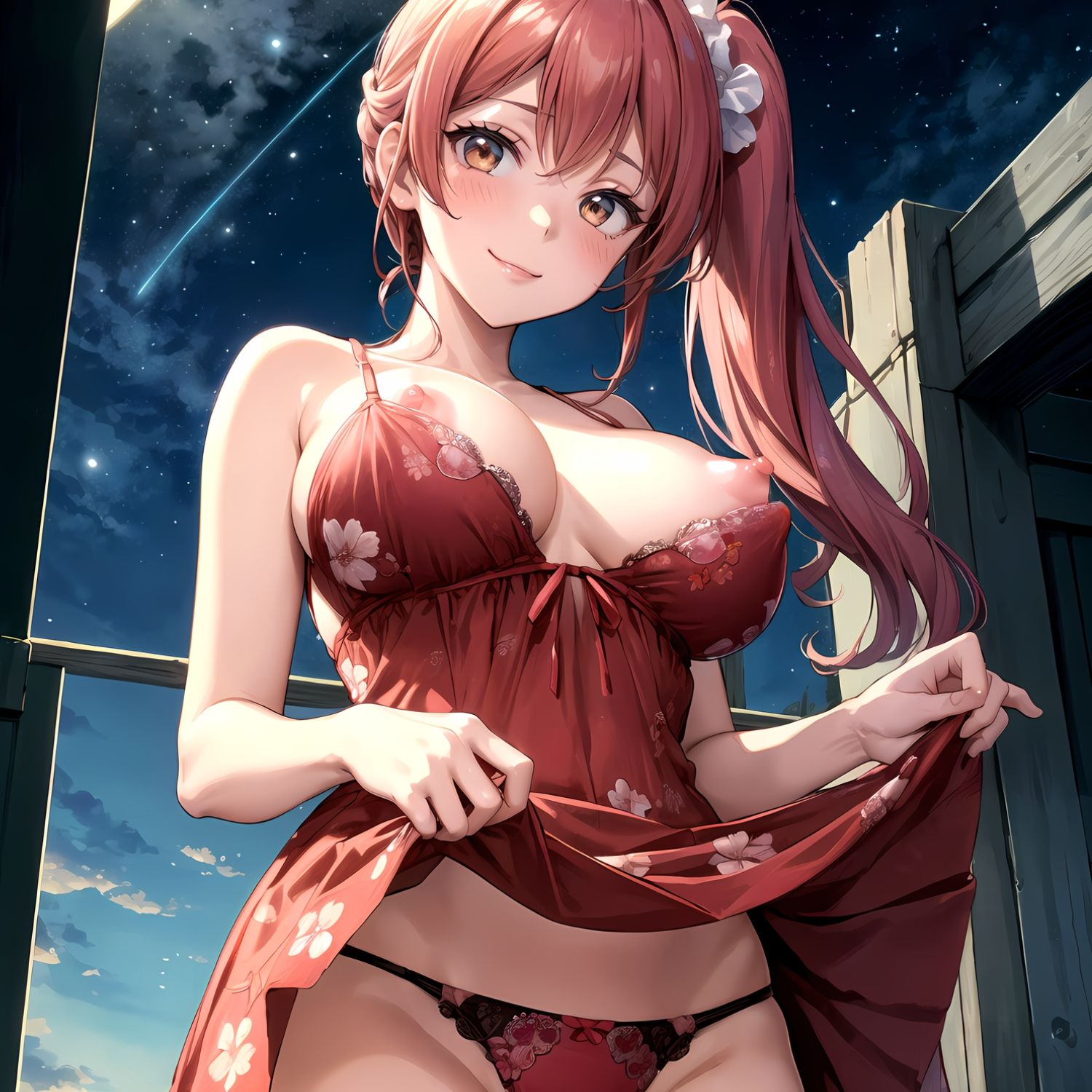 サンプル画像4:バルコニーガールズ(aru’s art studio) [d_468592]