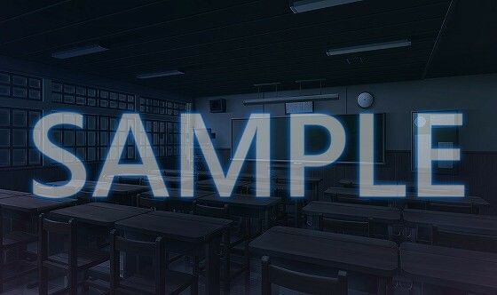 サンプル画像4:【背景素材】教室（6168_bg02）【時間差分あり】(XERO) [d_468598]
