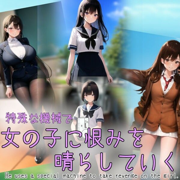 サンプル画像2:あの同級生・上級生・実習生のおっぱいを狙え！！〜不思議な内臓吸収装置〜(charmswap) [d_468678]