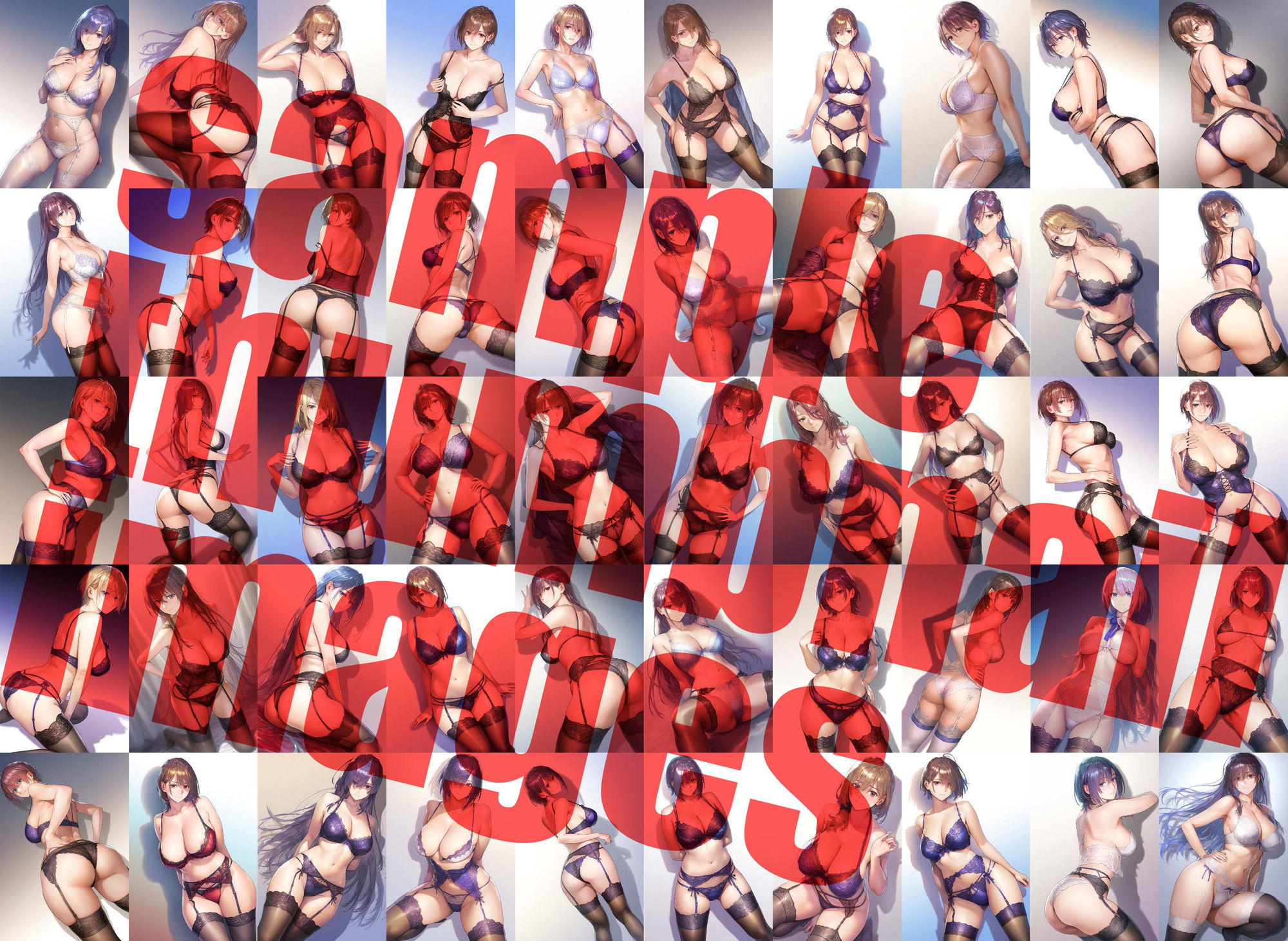 サンプル画像6:下着美女コレクション vol. 1(brzezy) [d_468733]