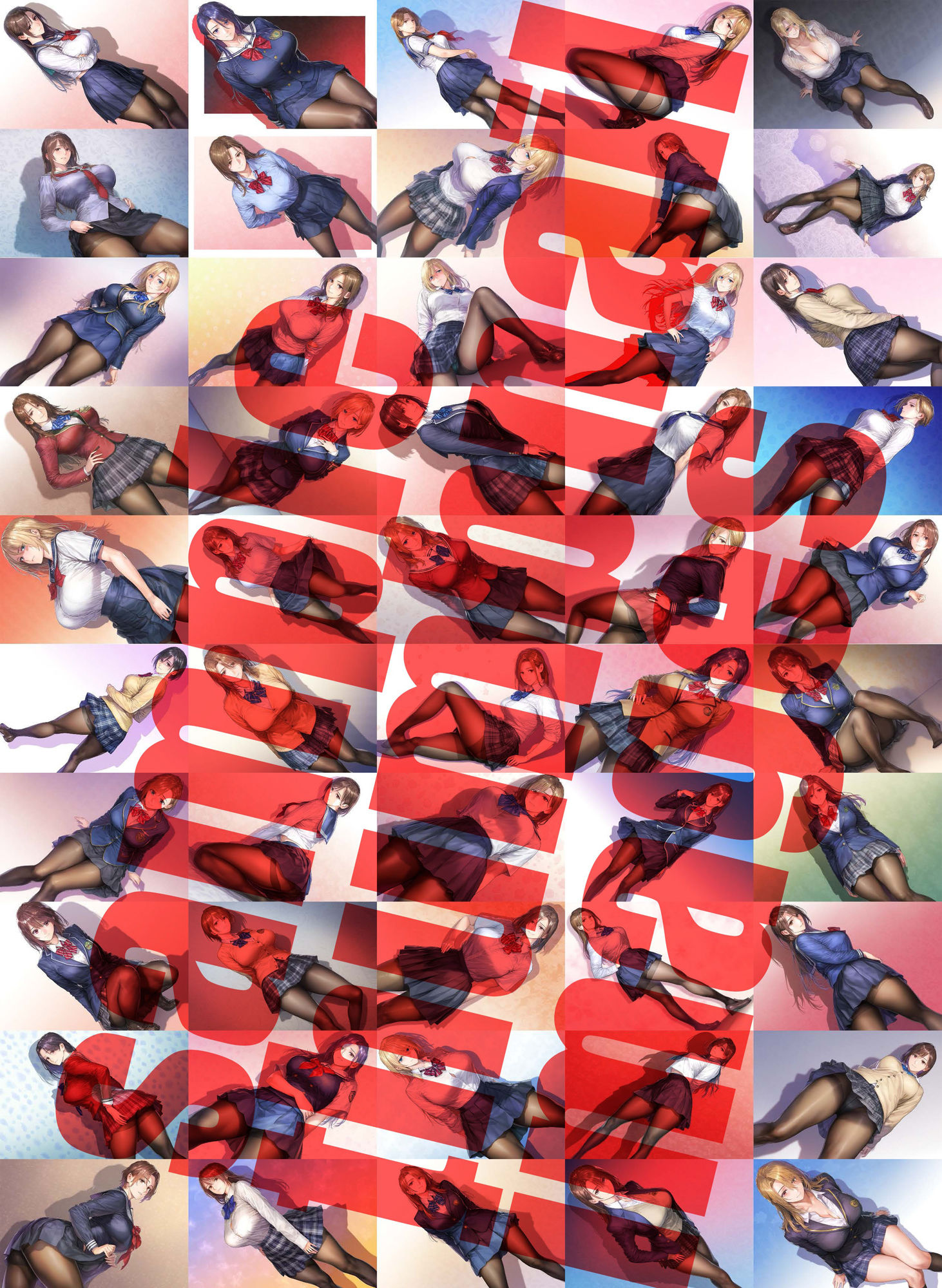 サンプル画像6:制服美女コレクション vol. 2(brzezy) [d_468760]