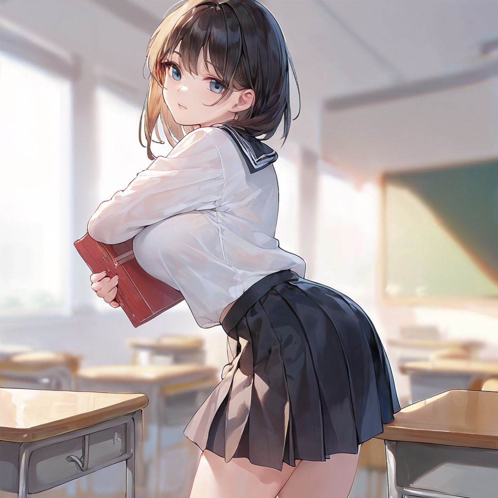 サンプル画像3:弓道少女 チンポを射貫く(おまたのテント) [d_468778]