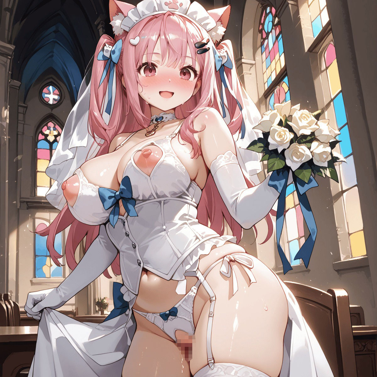 サンプル画像1:結城さくな 新婚初夜えっち(AIまにあくす) [d_468827]