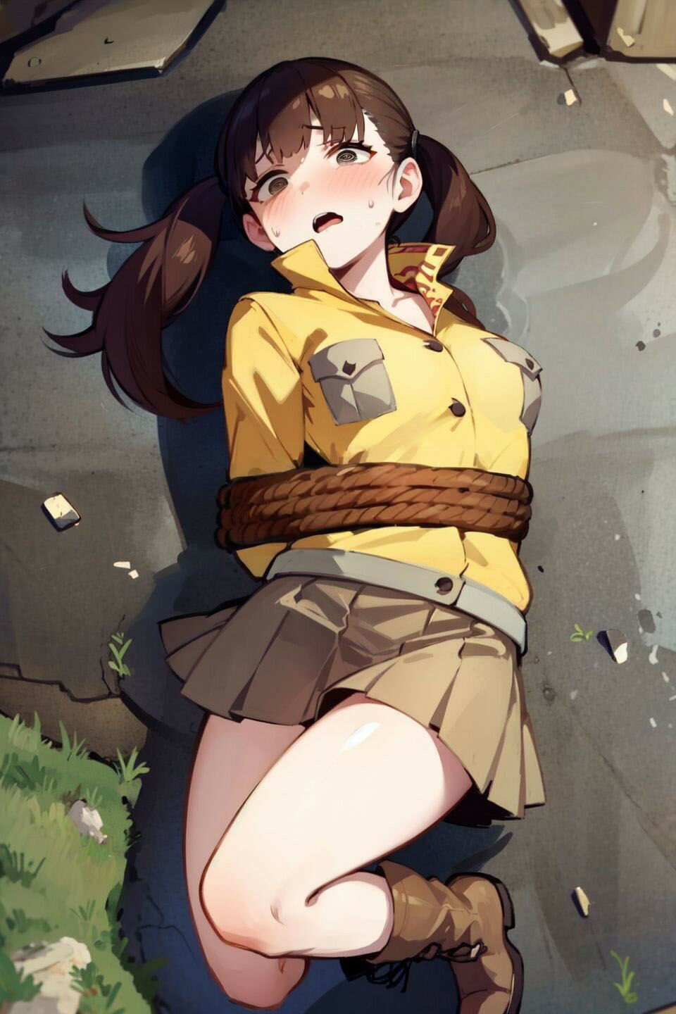 サンプル画像5:戦隊ヒロイン研究報告2024 9(AIヒロピン研究所) [d_468830]