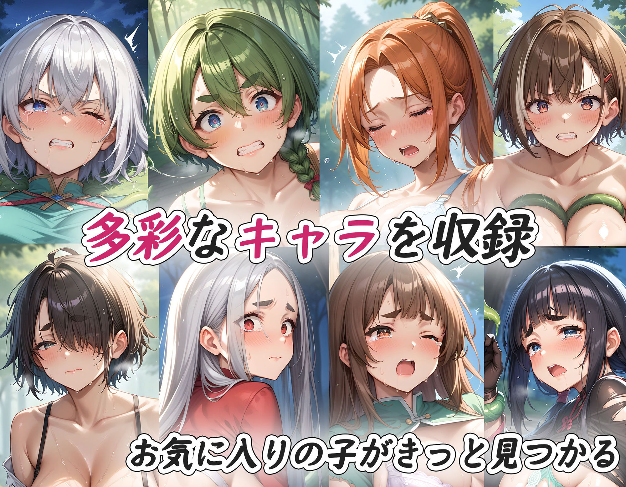 サンプル画像6:木が触手で襲ってくるとか無理ゲー異世界生活〜敗北の魔法使い〜(べりーべいん) [d_468928]