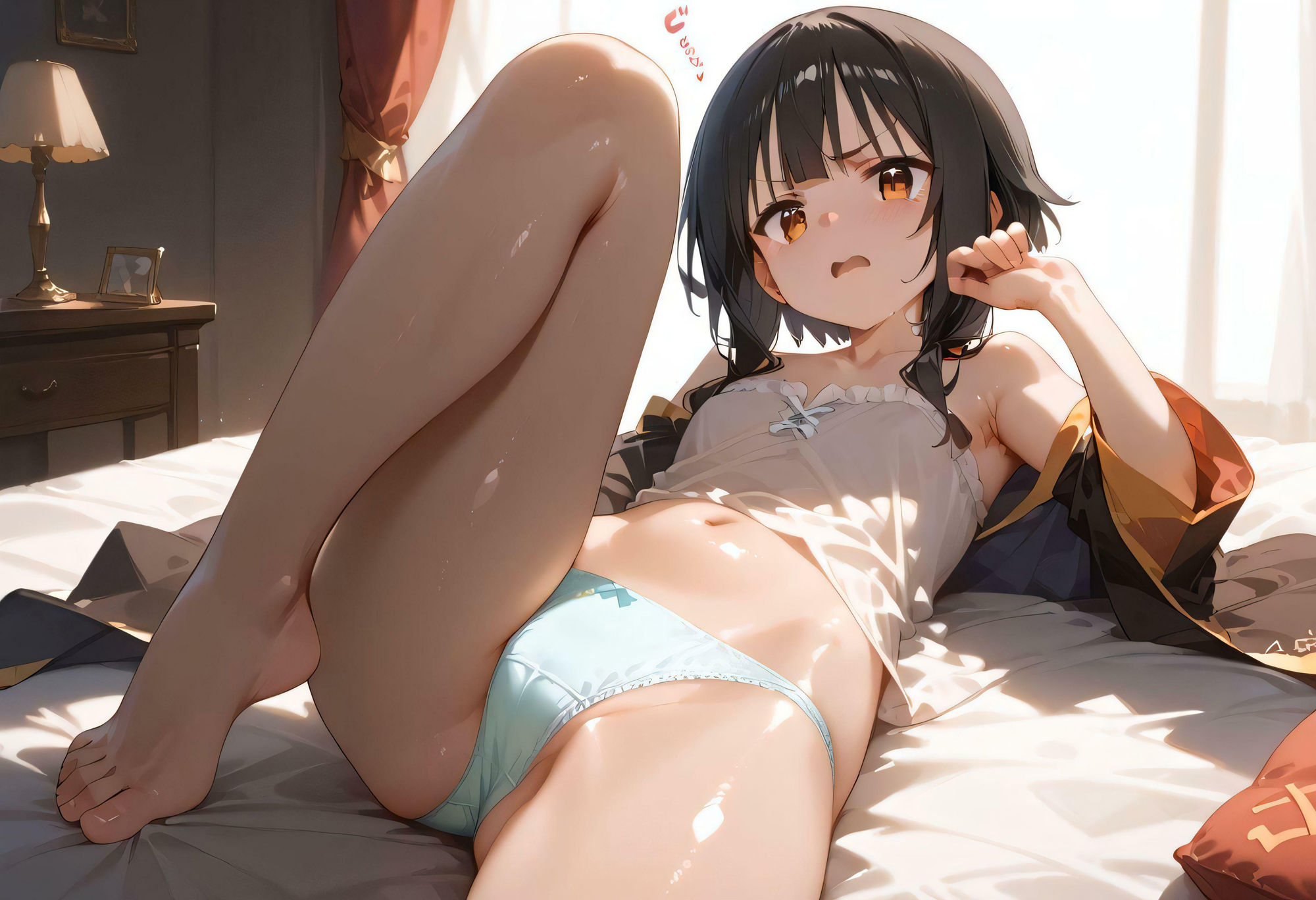 サンプル画像5:下から見るか後ろから見るか(情熱ニクス) [d_469043]