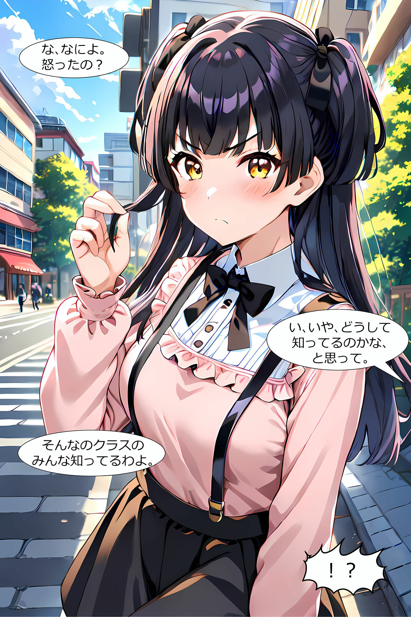 サンプル画像1:学級委員長・フユコ(chocopurin) [d_469069]