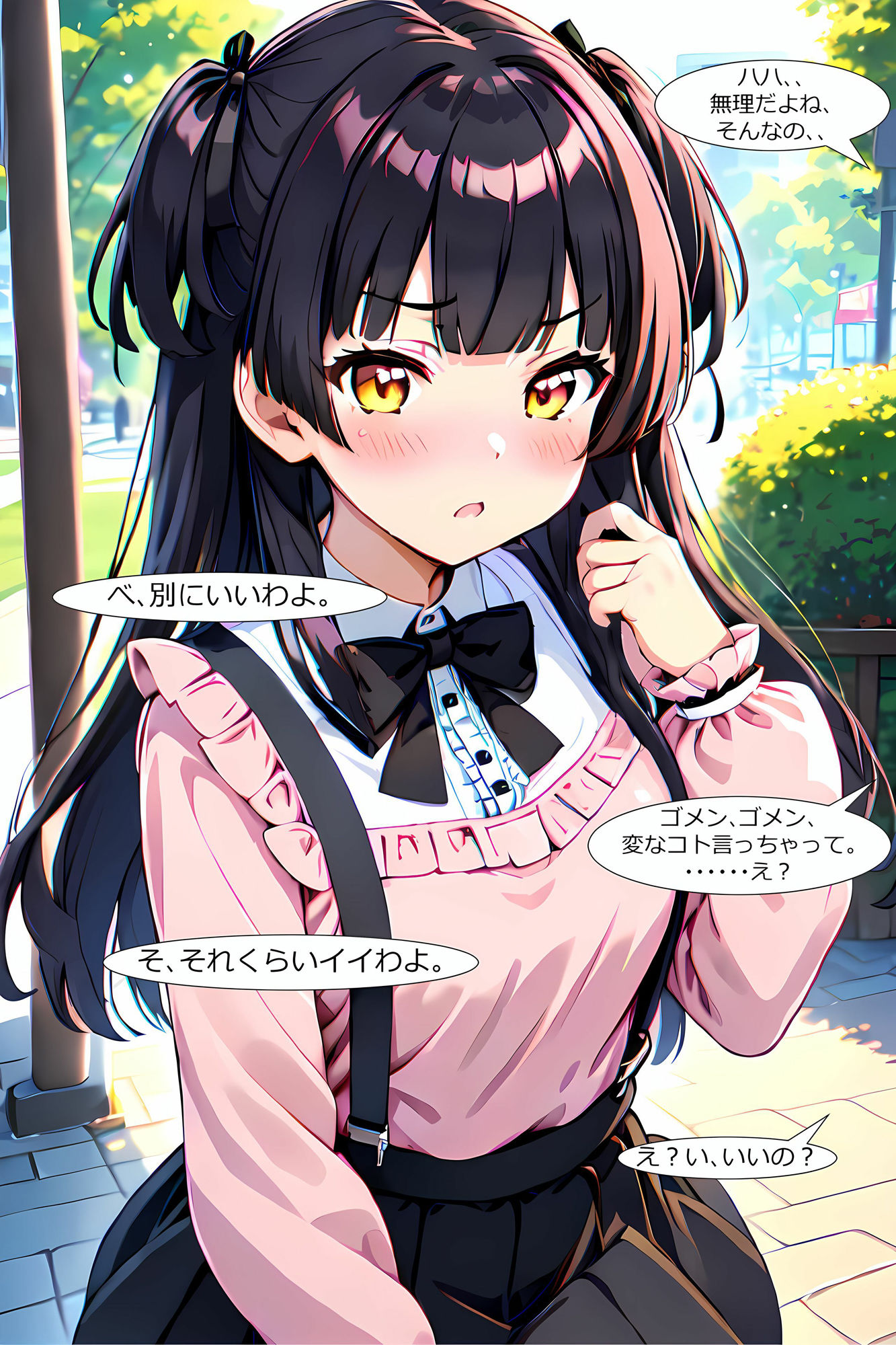 サンプル画像3:学級委員長・フユコ(chocopurin) [d_469069]