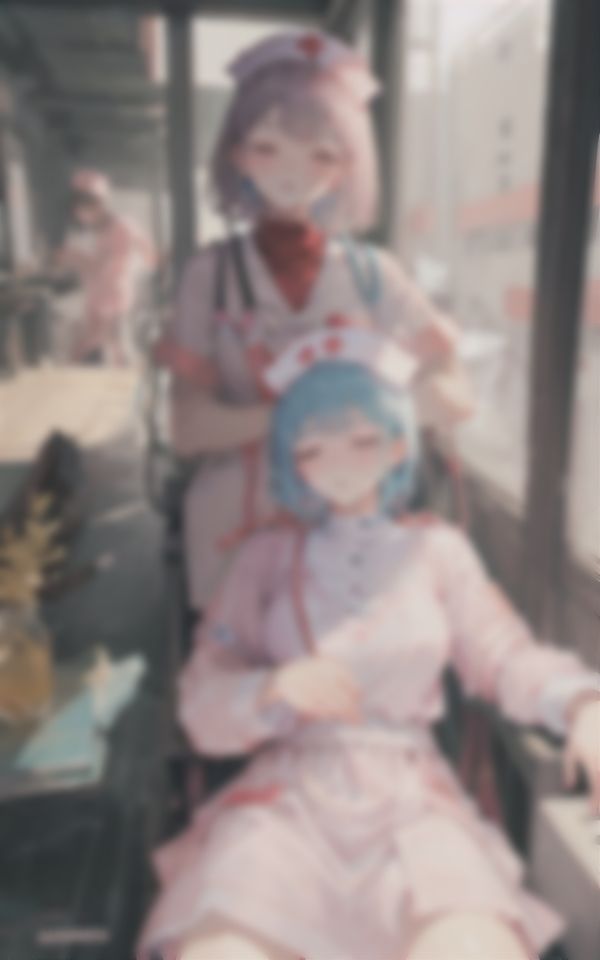 サンプル画像1:盲目の美人ナース休憩画像集85枚(AIサティスファクション) [d_469256]