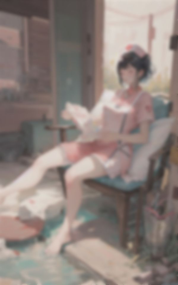 サンプル画像2:盲目の美人ナース休憩画像集85枚(AIサティスファクション) [d_469256]