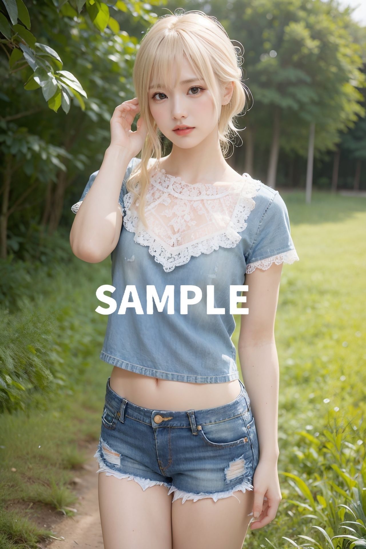 サンプル画像2:僕の彼女が金髪ギャルになった(Trident（トライデント）) [d_469290]