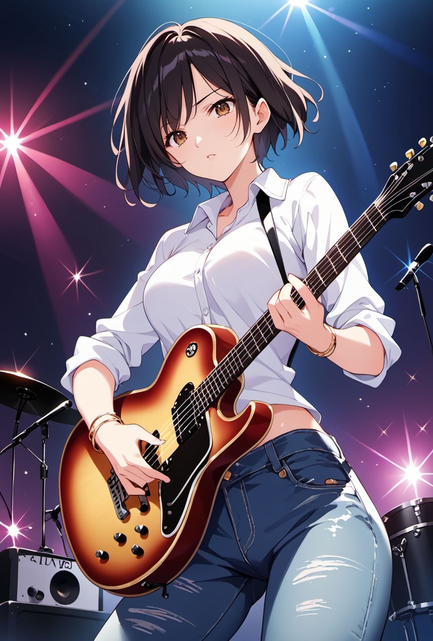 サンプル画像1:大人気女性グループのバンドマンがイケメンベーシストに身体の使い方を教えられ堕ちてしまった件【バンドマン編】(Re：ライト) [d_469353]