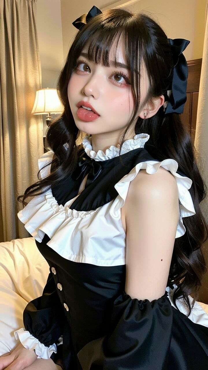 サンプル画像1:ゴスロリ美女にアへ顔させてみたvol1(五十嵐  蒼) [d_469434]