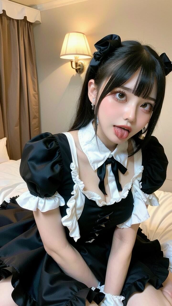 サンプル画像6:ゴスロリ美女にアへ顔させてみたvol1(五十嵐  蒼) [d_469434]