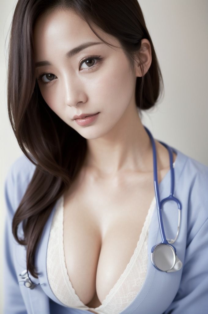 サンプル画像4:巨乳の女医さんがマル秘！裏治療_グラビア写真集(夢幻イメージ) [d_469473]