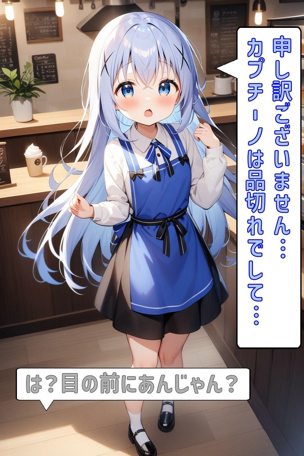 サンプル画像2:ご注文はお決まりですか？「カプチーノ」(あるてみす) [d_469475]