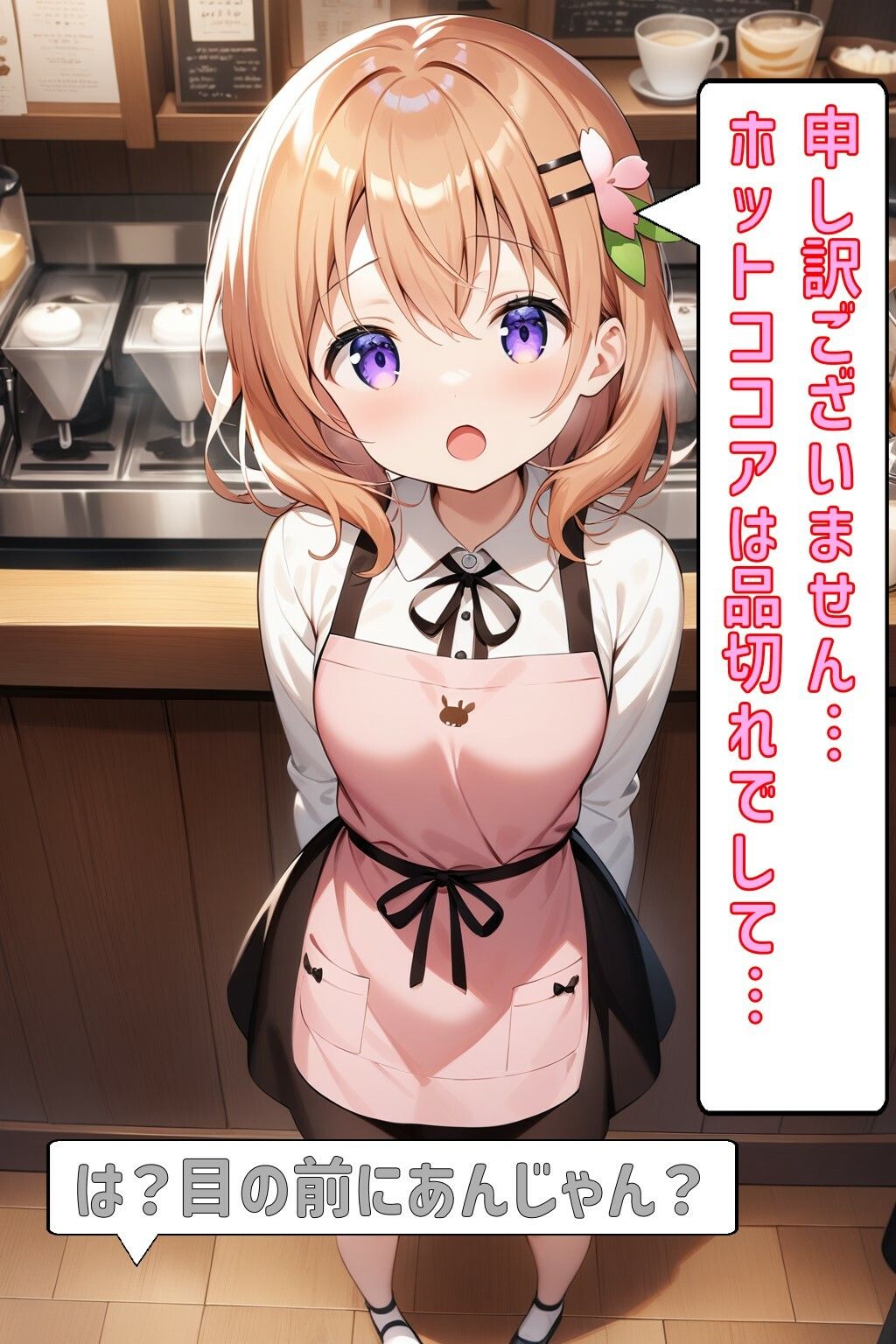 サンプル画像2:ご注文はお決まりですか？「ホットココア」(あるてみす) [d_469478]