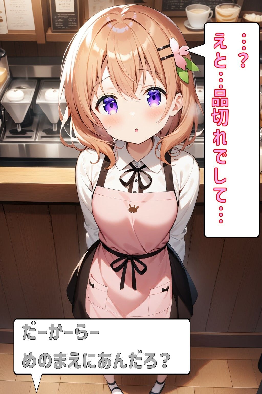 サンプル画像3:ご注文はお決まりですか？「ホットココア」(あるてみす) [d_469478]