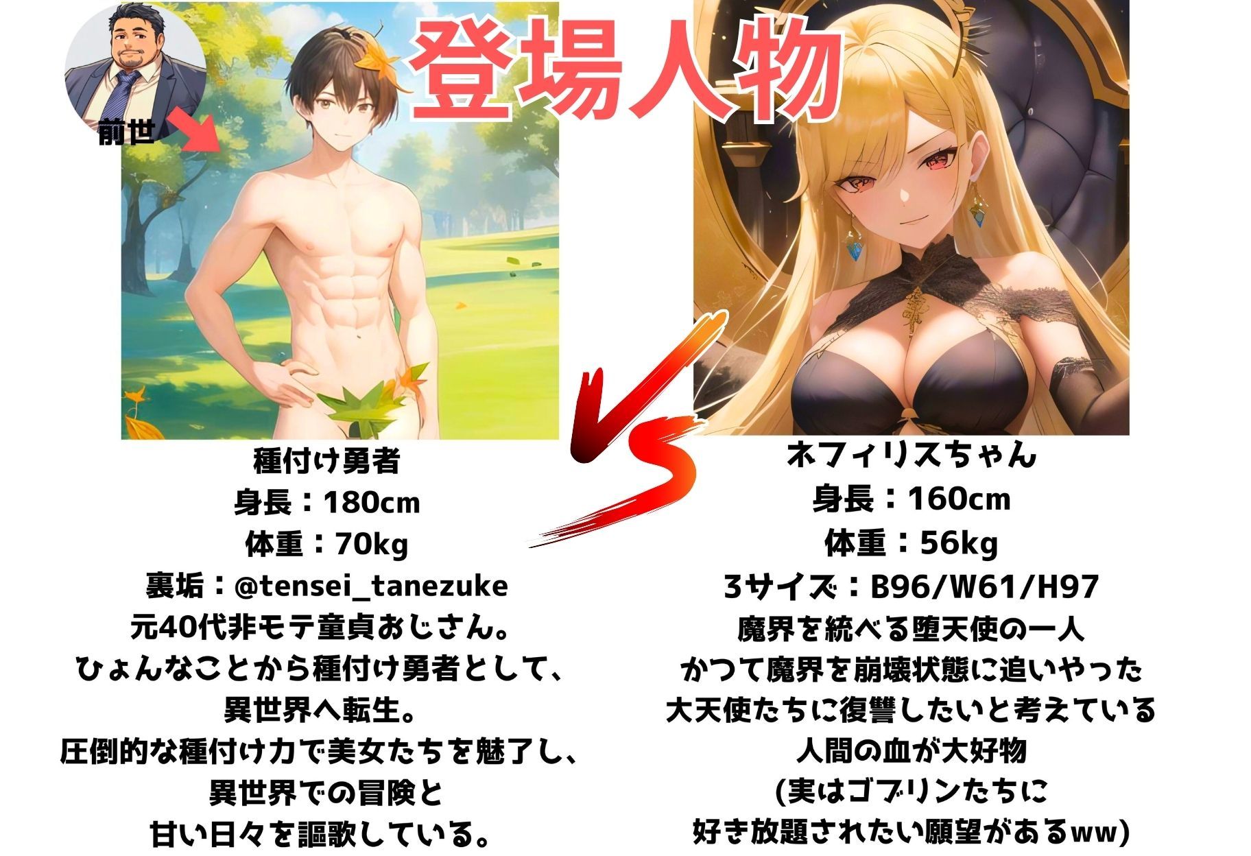 サンプル画像1:魔界を統べる堕天使様がチン棒に服従した件〜女王様気質の生意気ブロンド美女編〜(転生したら種付け勇者だった件) [d_469491]