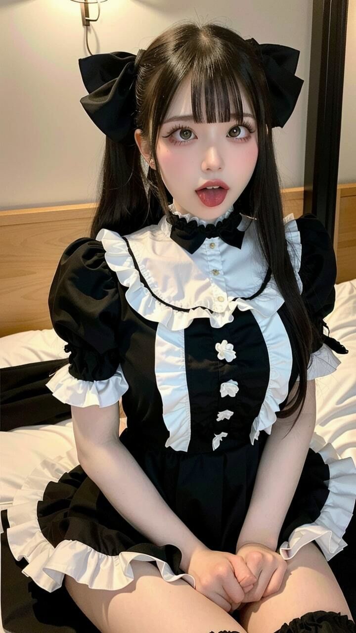 サンプル画像1:ゴスロリ美女にアへ顔させてみたvol2(五十嵐  蒼) [d_469505]