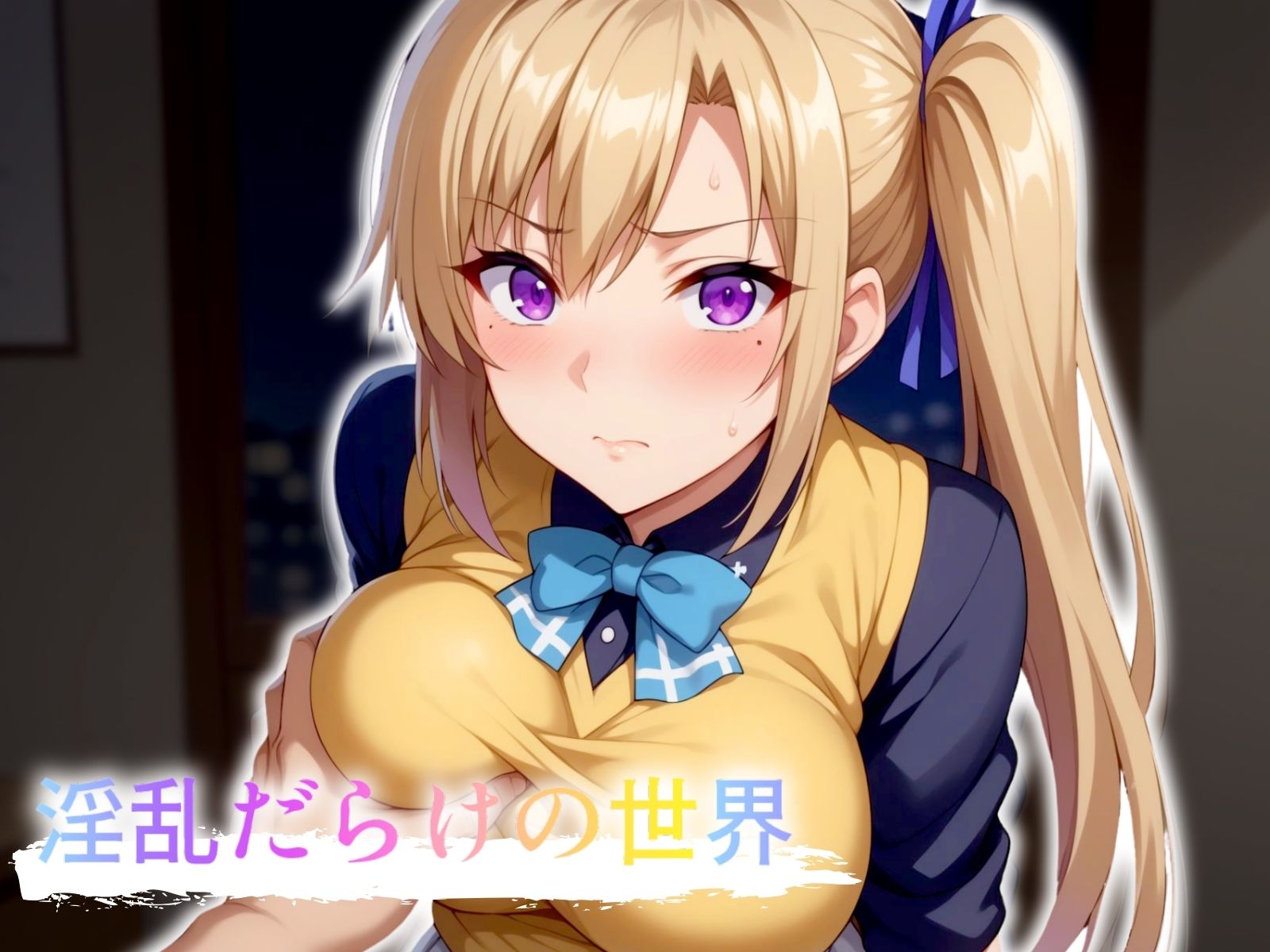 サンプル画像1:淫乱だらけの世界 川◯舞(ぽるん) [d_469585]