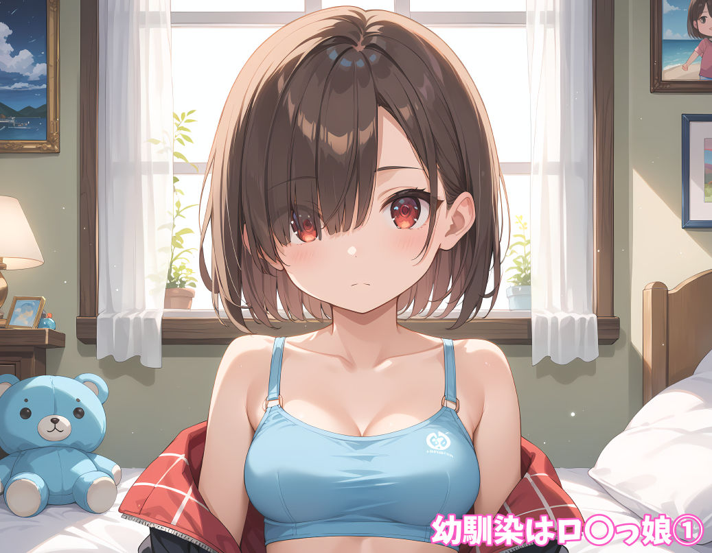 サンプル画像2:幼馴染はロ〇っ娘1 超美麗CG集(FSTAR-project) [d_469618]