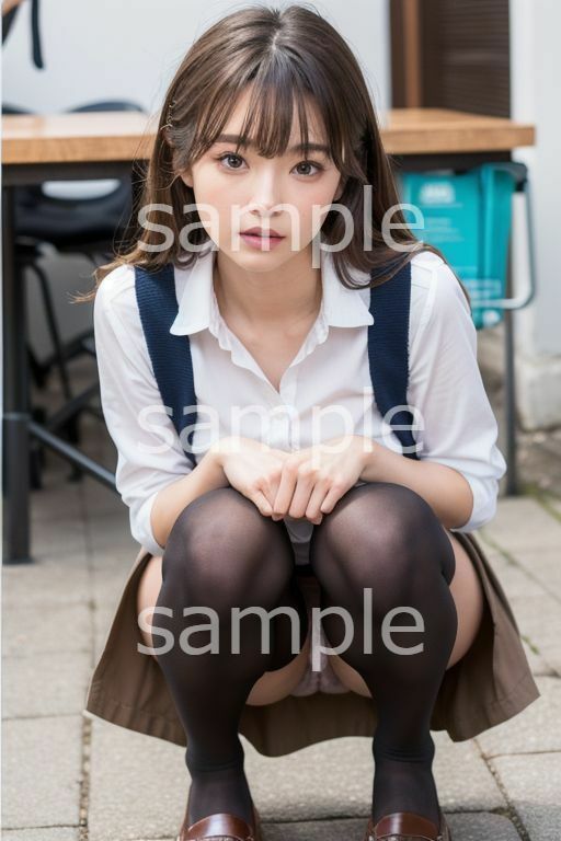 サンプル画像2:確信犯 ぱんちらDE誘惑(かがみのまえ) [d_469625]