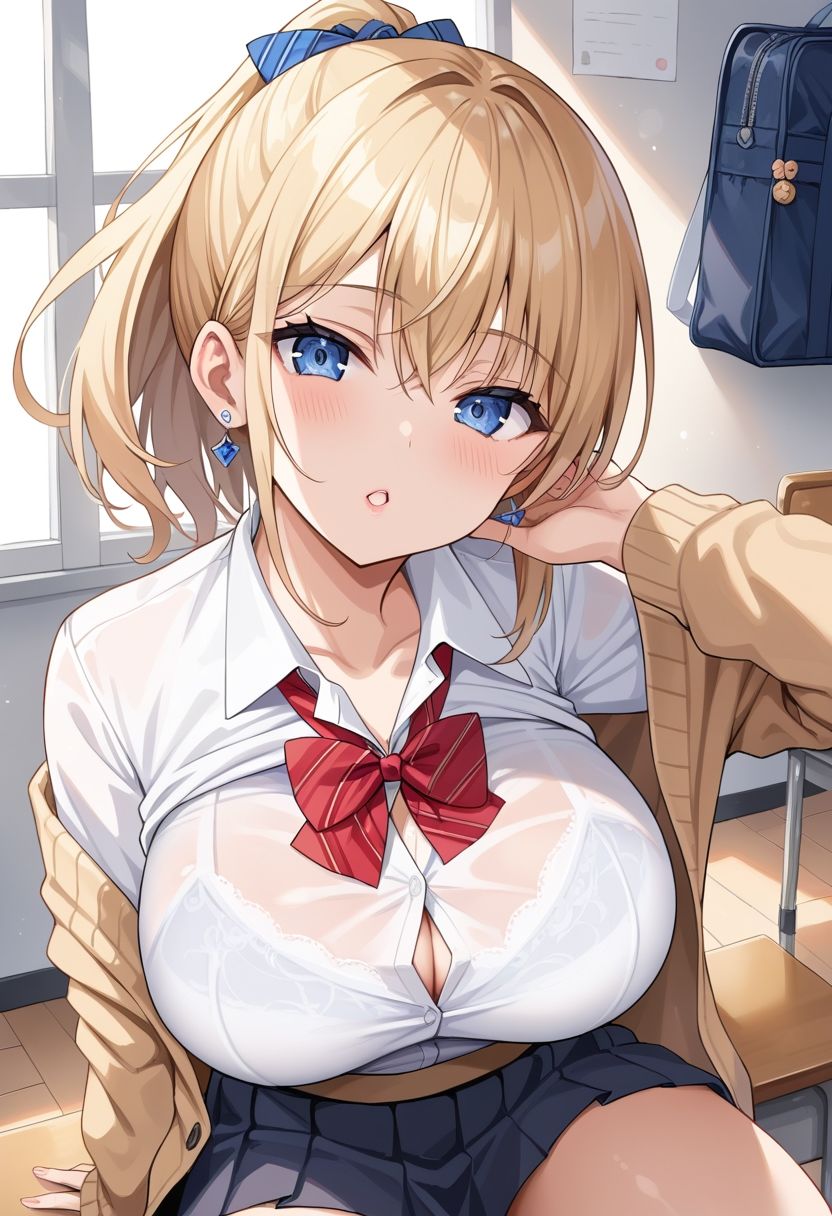 サンプル画像1:Mに目覚めたギャルの放課後調教(チョコ付バナナ) [d_469648]