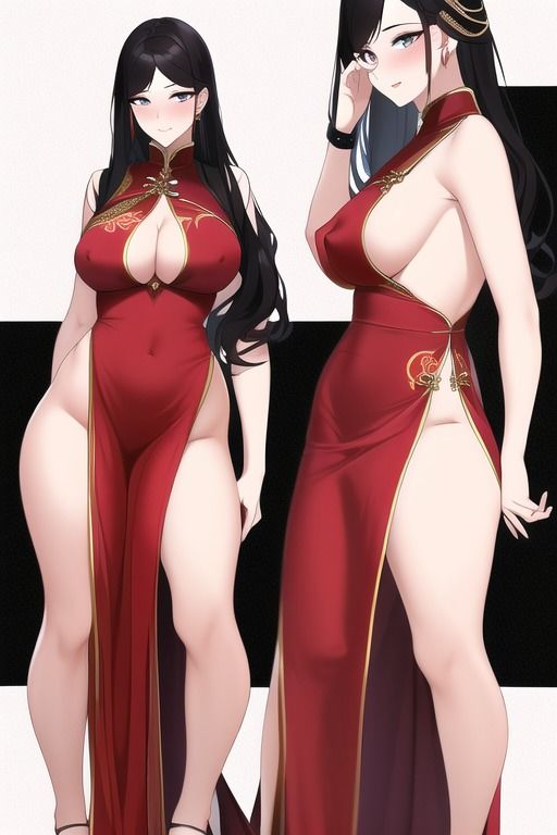 サンプル画像3:スリットを超えて、布になる(潮吹きジョニー) [d_469679]