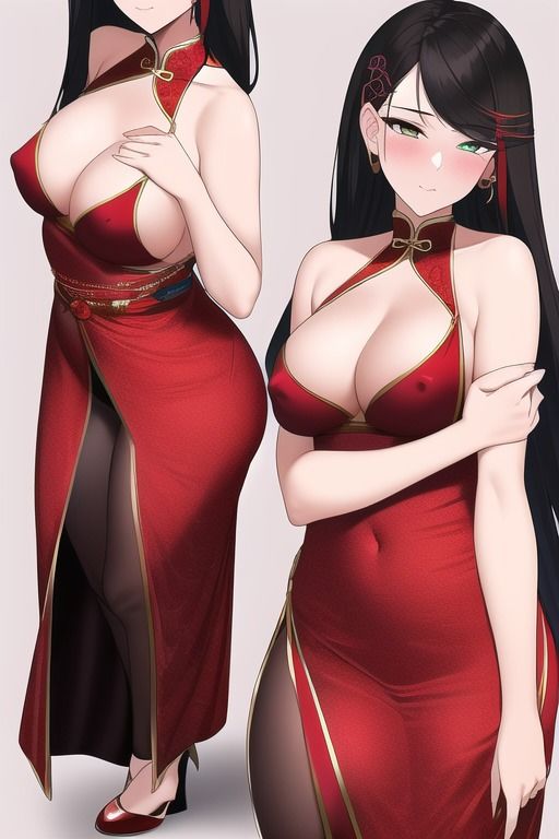 サンプル画像4:スリットを超えて、布になる(潮吹きジョニー) [d_469679]