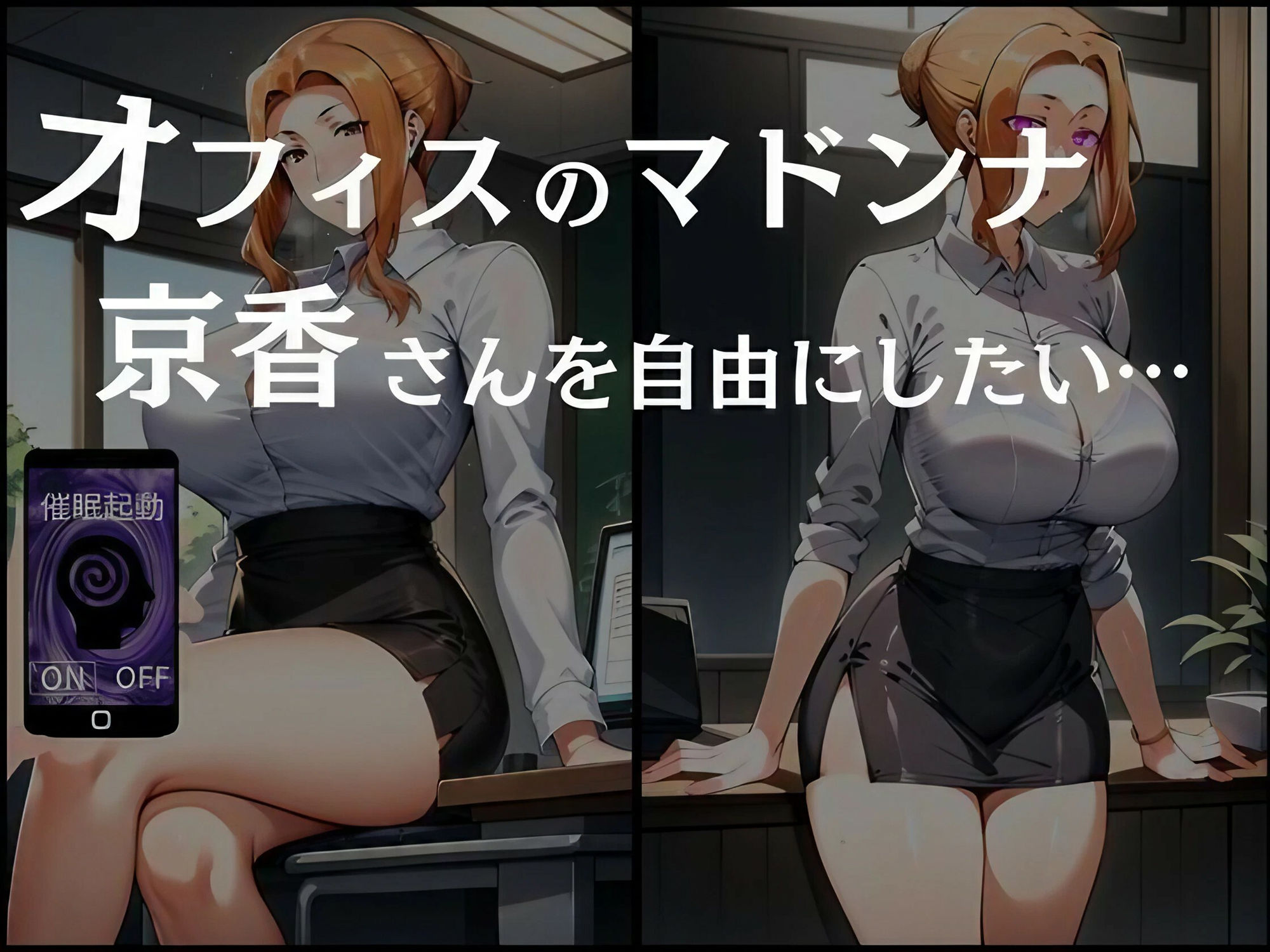 サンプル画像1:橘さん家の催●種付け事情 【京香・オフィス編】(えち詩人) [d_469749]