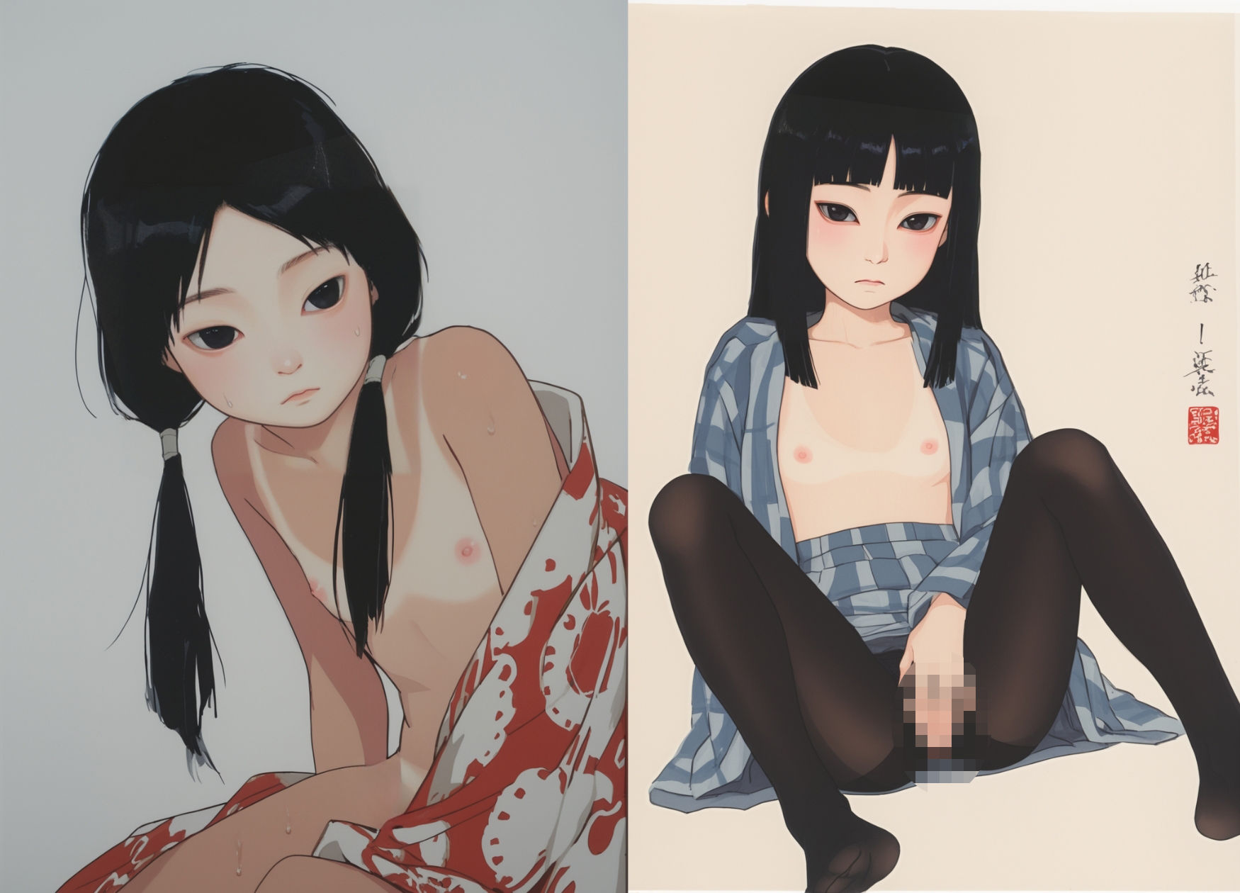 サンプル画像1:春画でみるこど〇のからだ(焼きたてチェリーパイ) [d_469783]