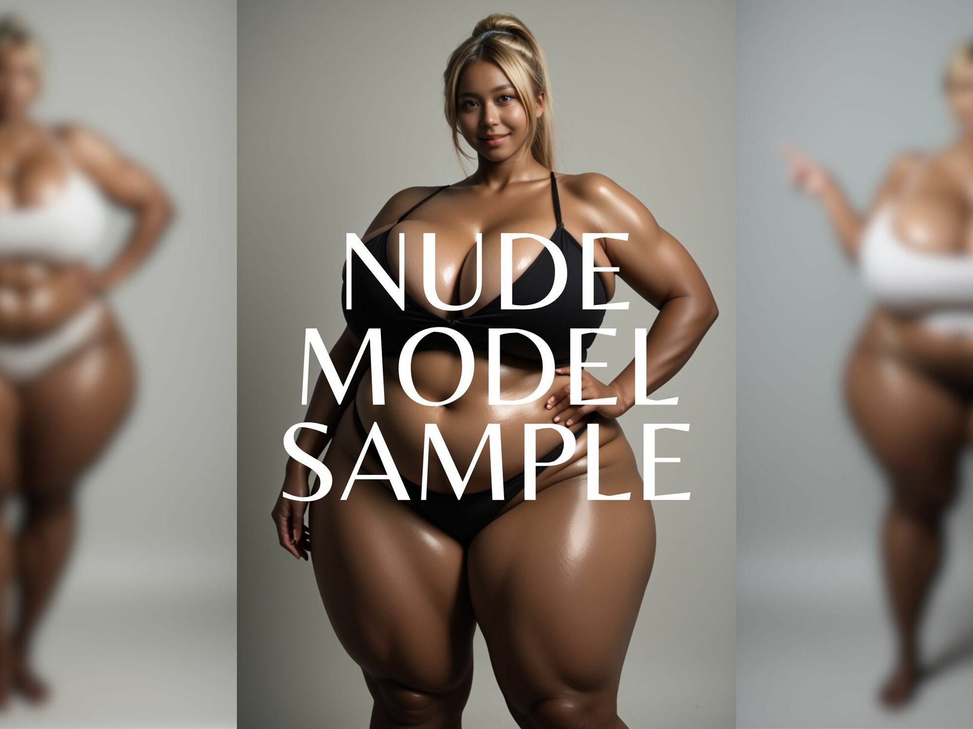 サンプル画像1:NIKUKAN NUDE MODEL_vol2_ギャルお姉ちゃん(肉感至上主義) [d_469810]