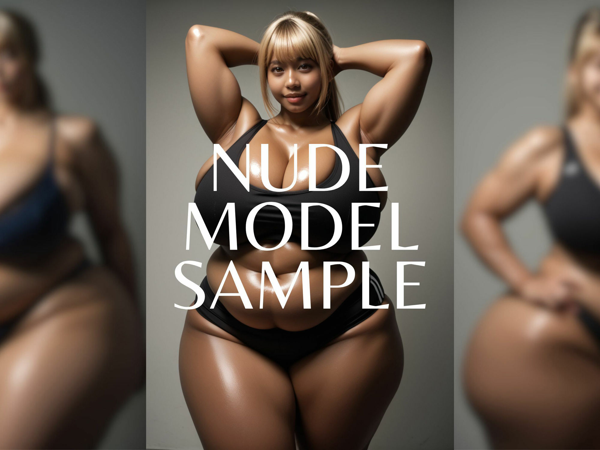 サンプル画像2:NIKUKAN NUDE MODEL_vol2_ギャルお姉ちゃん(肉感至上主義) [d_469810]