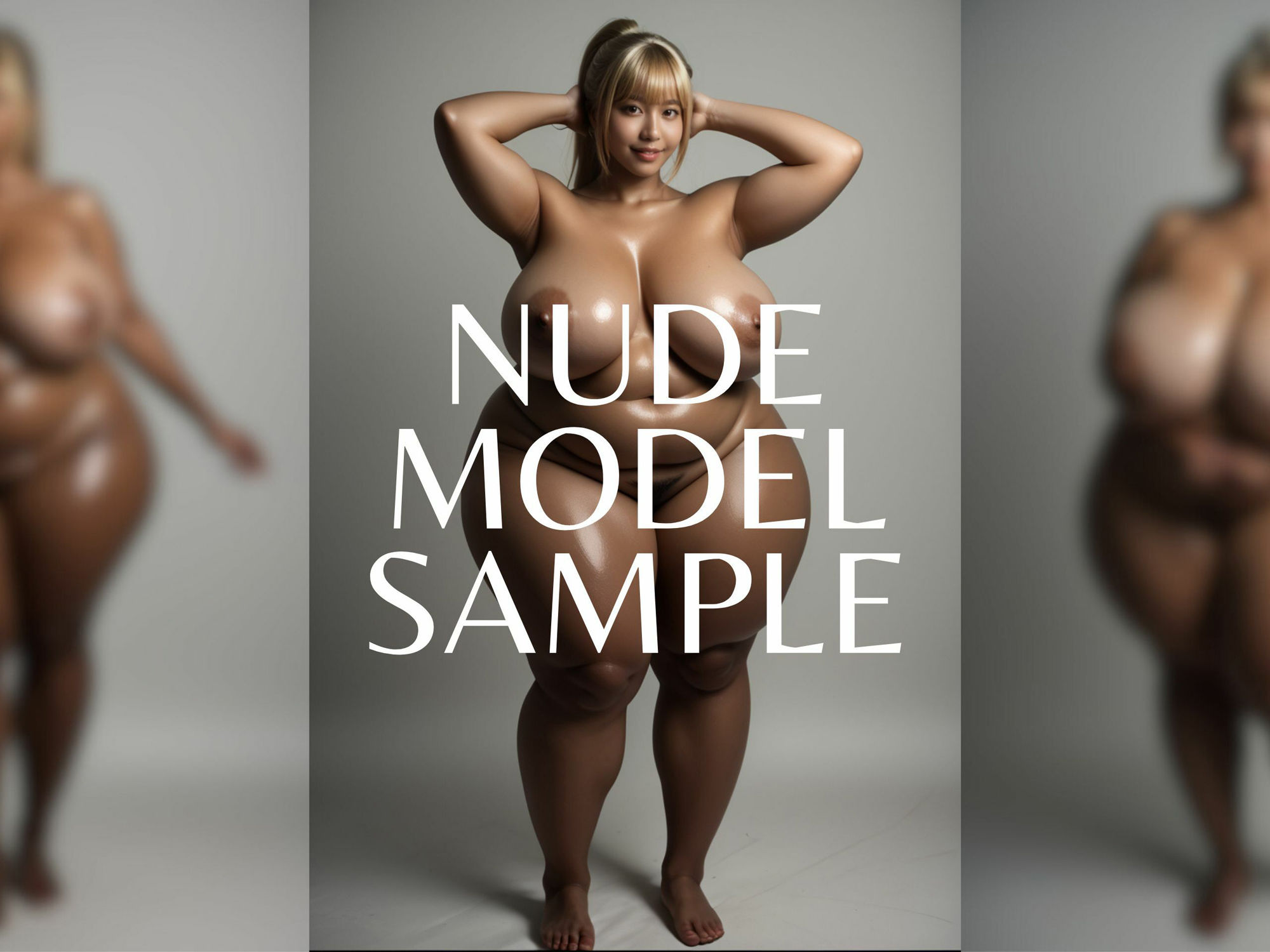 サンプル画像3:NIKUKAN NUDE MODEL_vol2_ギャルお姉ちゃん(肉感至上主義) [d_469810]