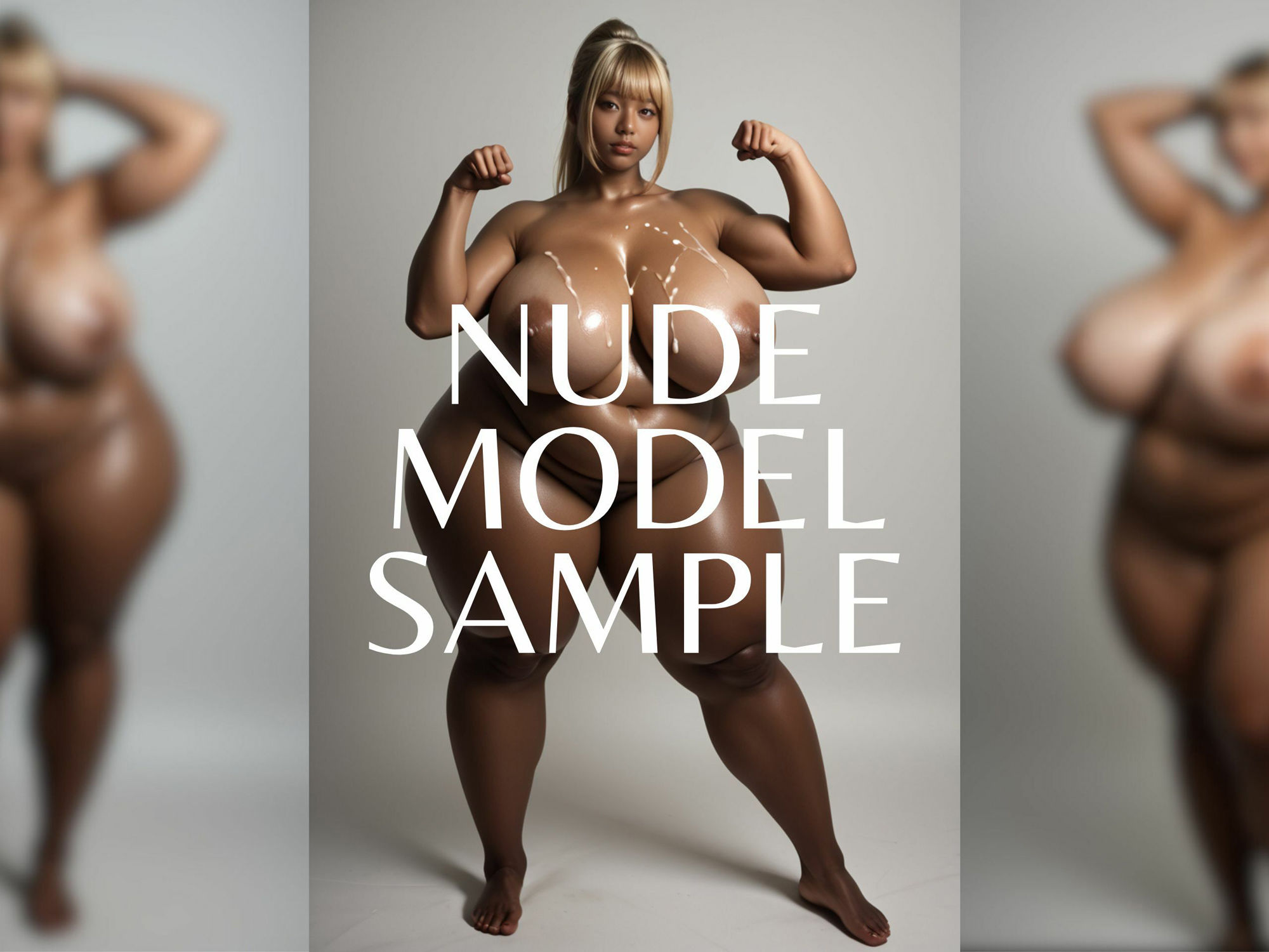 サンプル画像5:NIKUKAN NUDE MODEL_vol2_ギャルお姉ちゃん(肉感至上主義) [d_469810]