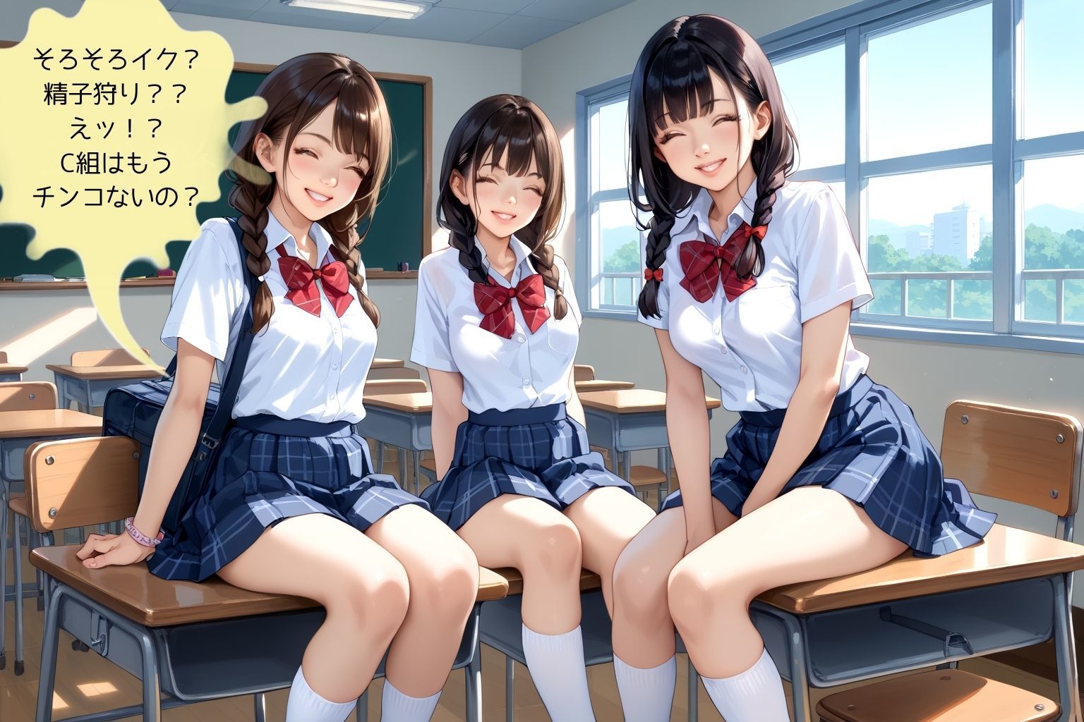 サンプル画像2:公開処刑 裏生徒会物語 寝取りの代償(あらびきコショウ) [d_469822]