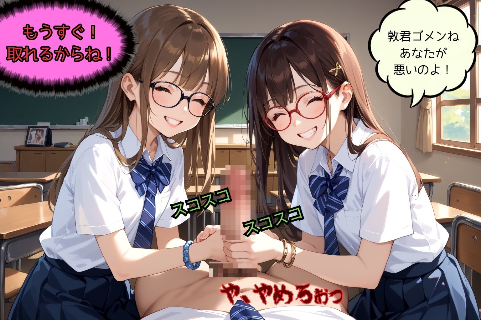 サンプル画像3:公開処刑 裏生徒会物語 寝取りの代償(あらびきコショウ) [d_469822]