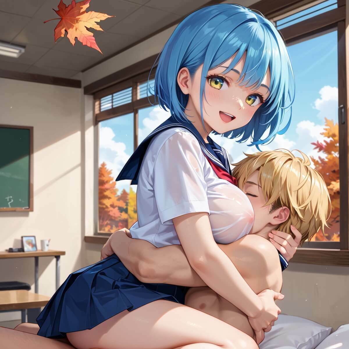 サンプル画像4:先輩好きです！【一途女子校生の性事情・豪華CG150枚】(イシュタルの星) [d_469824]