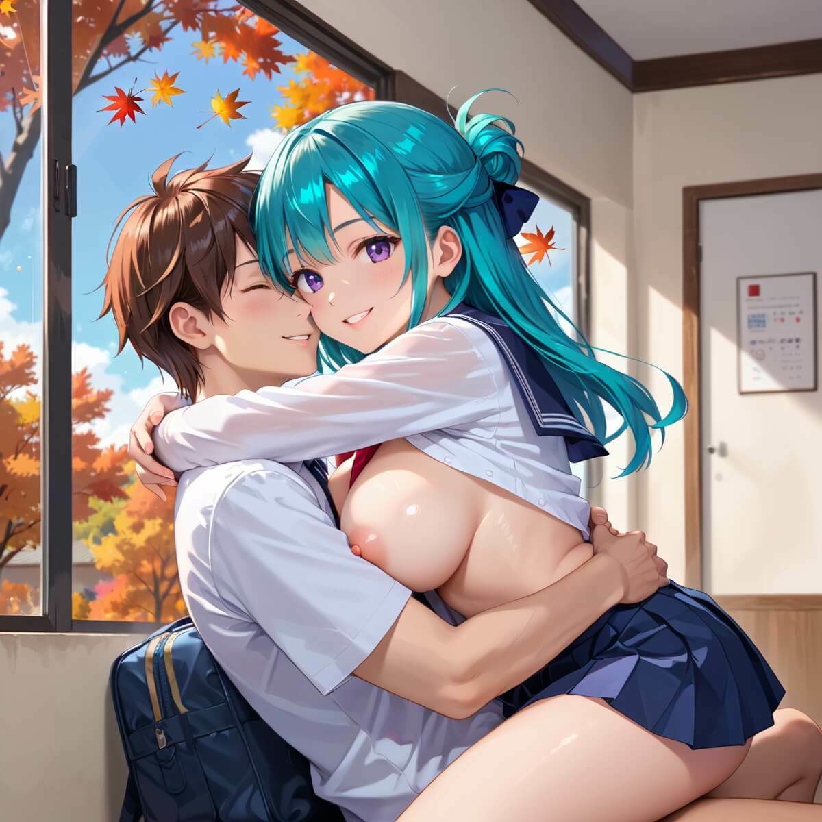 サンプル画像2:先輩好きです！6【一途女子校生の性事情・豪華CG枚200枚】(イシュタルの星) [d_469838]