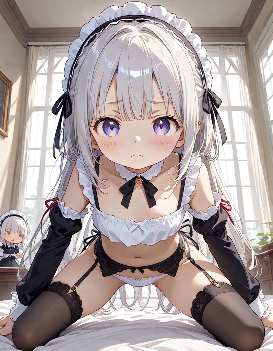 サンプル画像6:メイドさんのパンティー事情(エッチな森のくまさん) [d_469854]