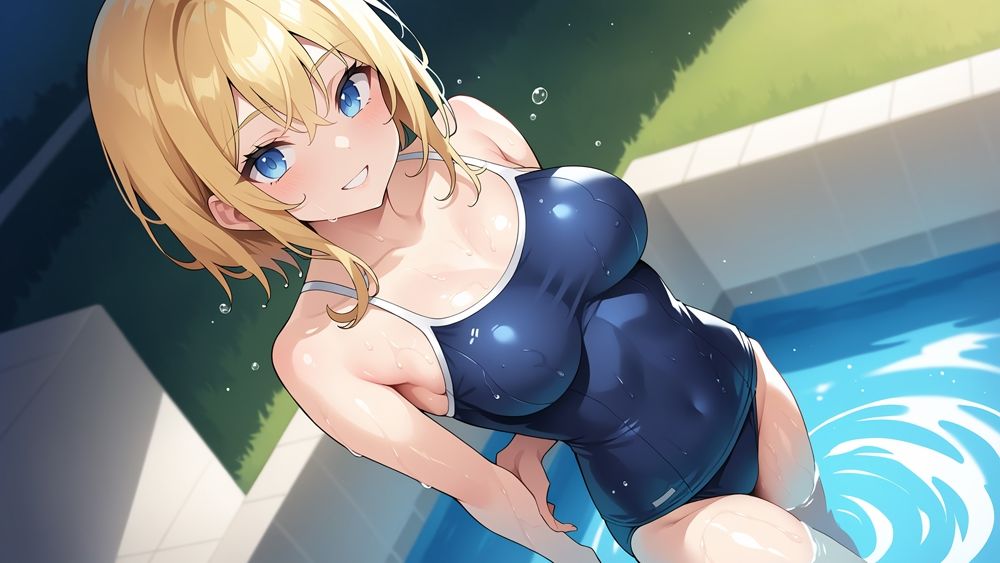 サンプル画像6:水泳部の二人に溺れた秘密の関係(ニート印刷所) [d_469868]