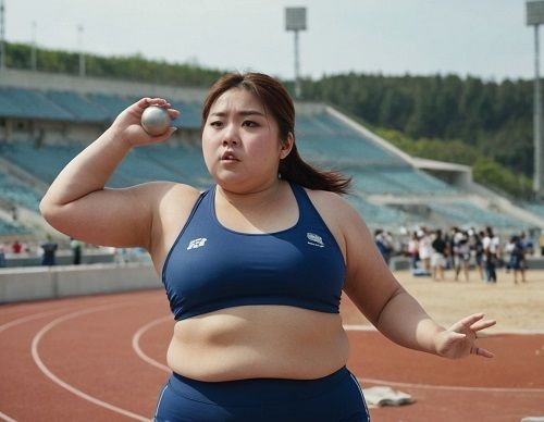 サンプル画像2:【汗かきスポーツ編】むっちむちなぽっちゃり女子校生ver10(むっちむちなぽっちゃり) [d_469949]