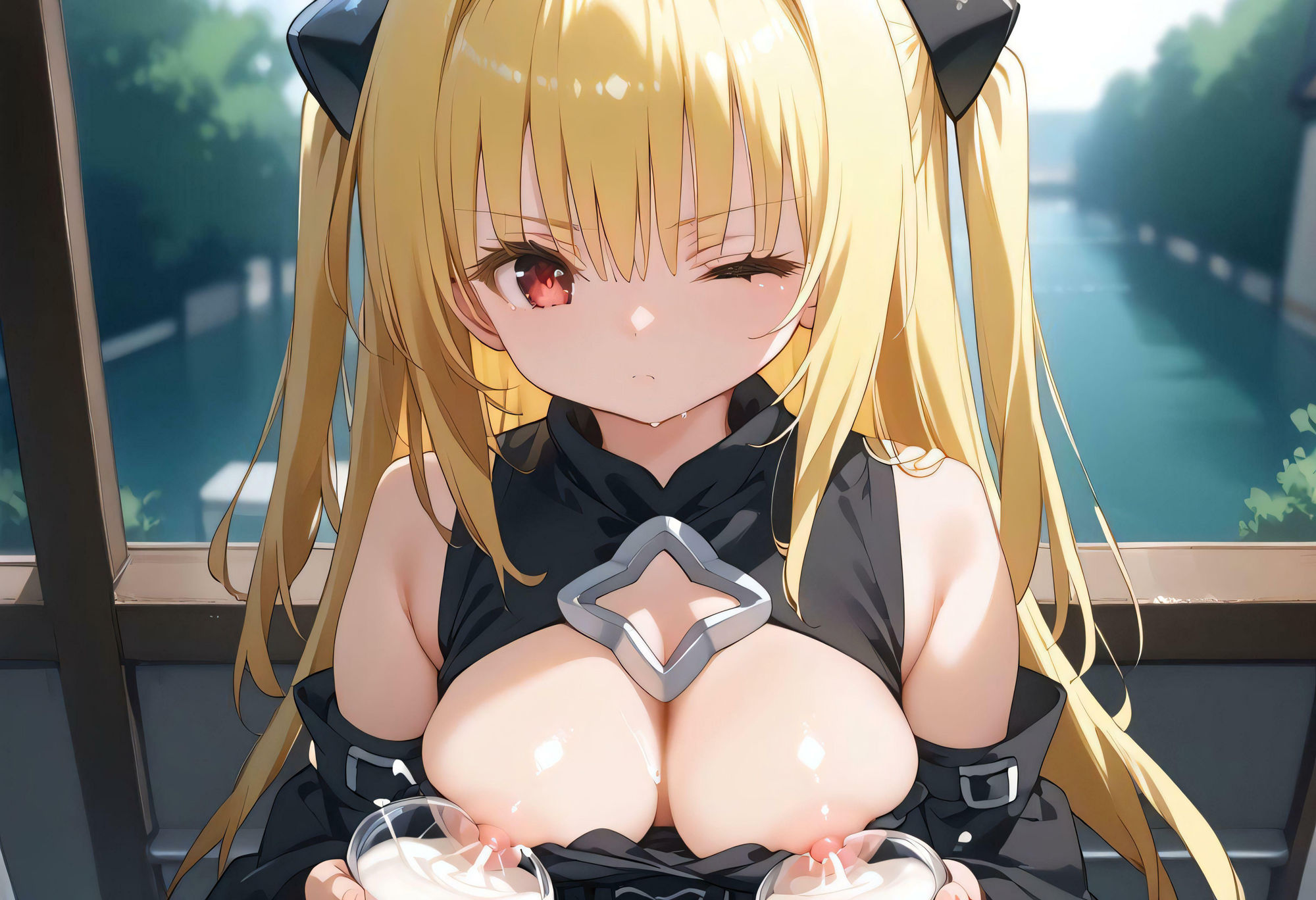 サンプル画像3:搾られるのは 嬉しいの(光の庭) [d_469968]