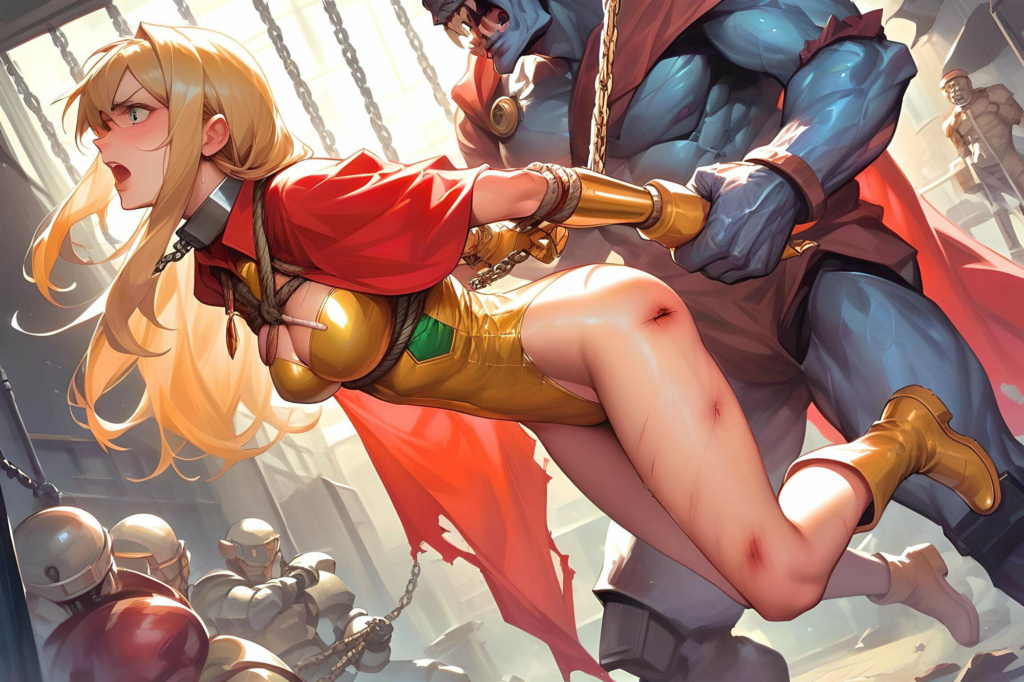 サンプル画像6:衝撃スクープ！！SUPERHEROINE集団暴行事件(SHIMMA@LastChallenge) [d_470046]