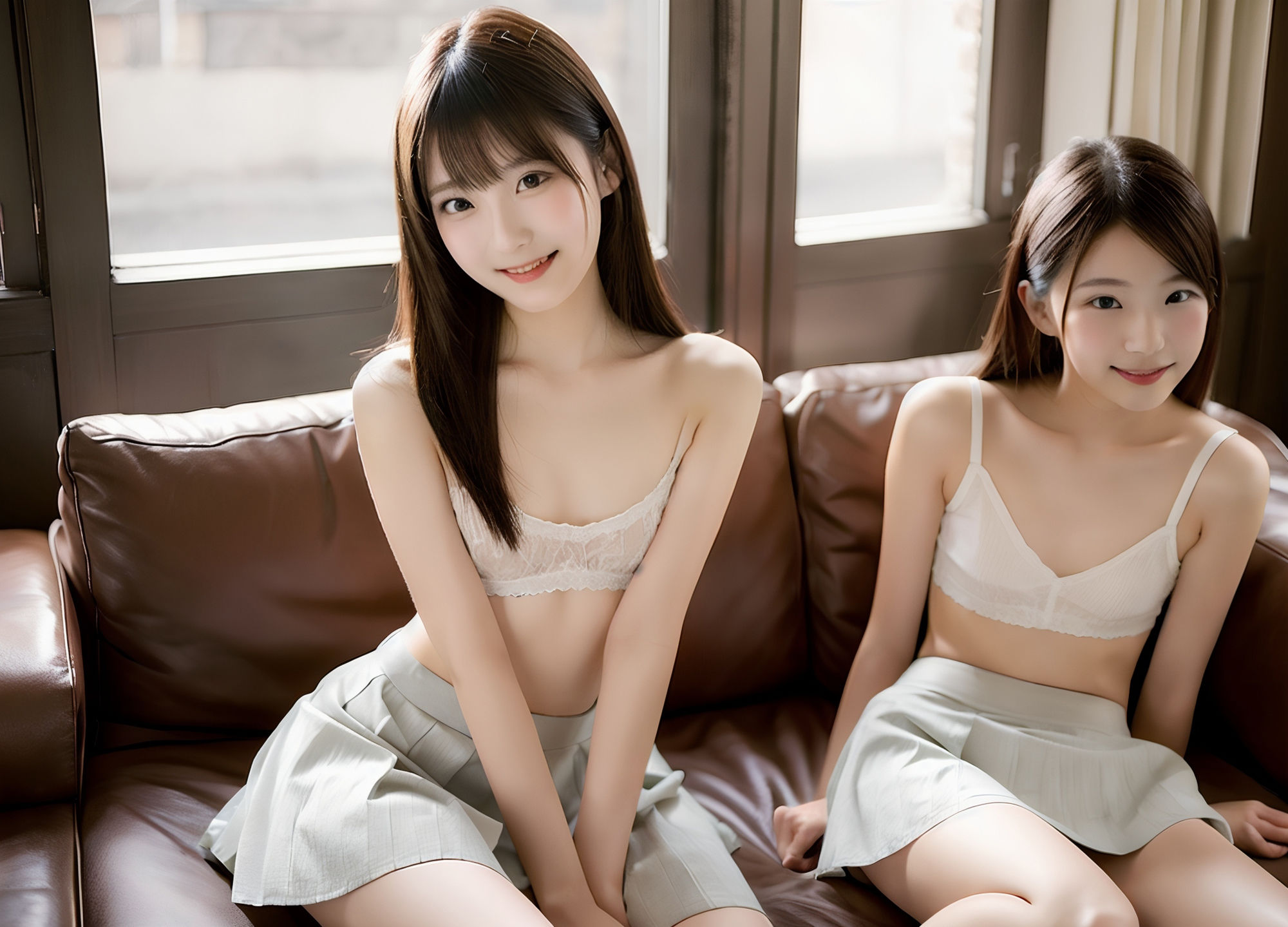 サンプル画像1:仲良し美女グループ旅行 SNS映えショットのつもりが調子にのって脱いじゃった！(SakuraBooks) [d_470130]