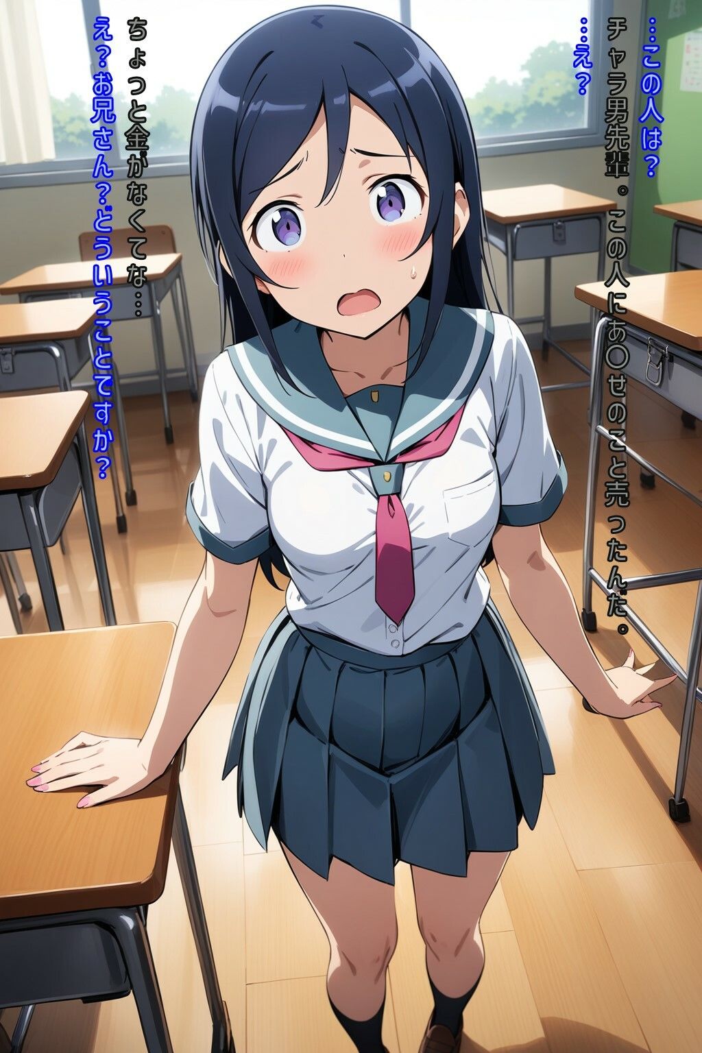 サンプル画像3:あ〇せをチャラ男先輩に売りました。(あるてみす) [d_470136]