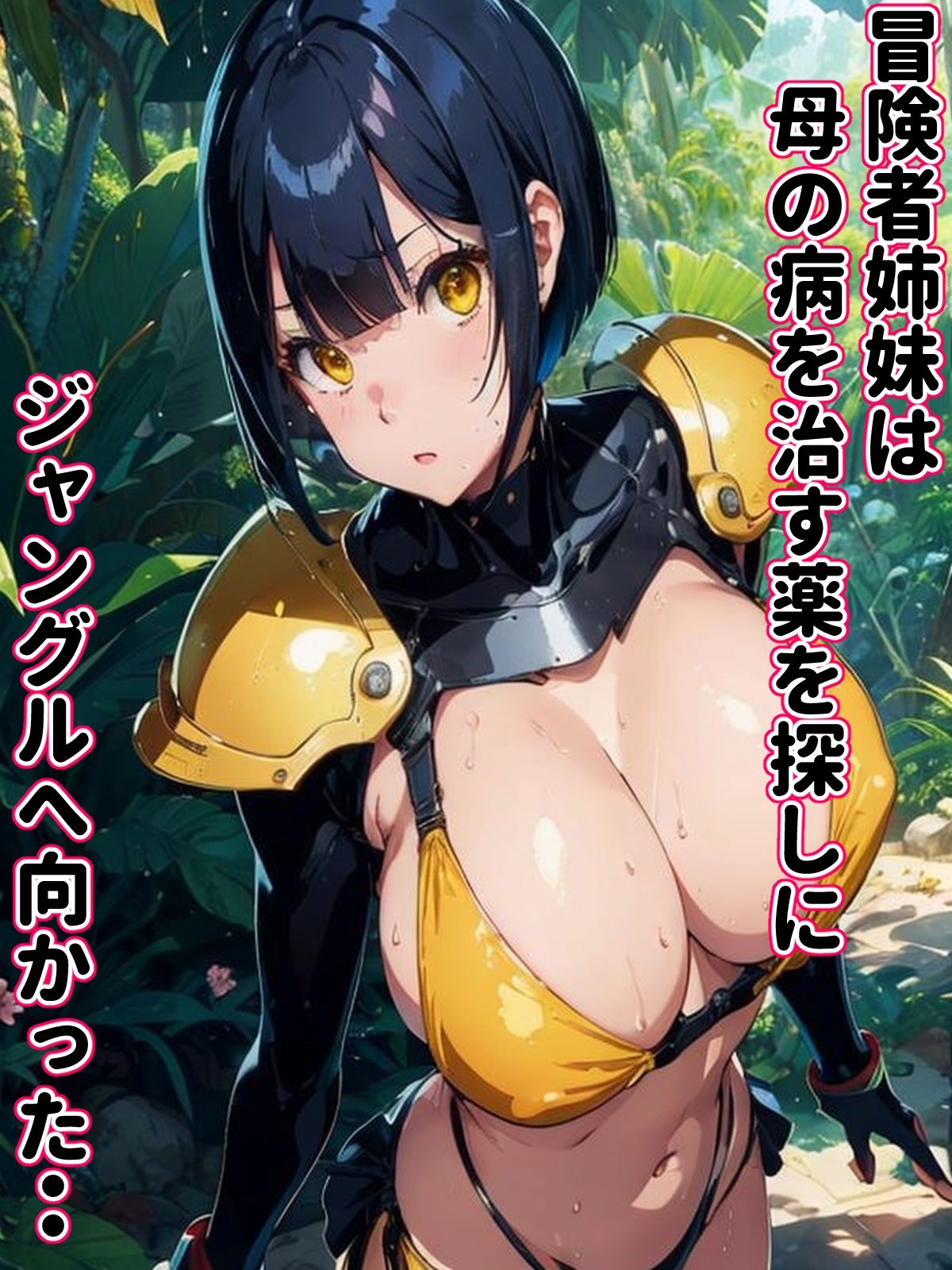 サンプル画像1:食人植物に吸収された冒険者たち(完堕ち同好会) [d_470196]